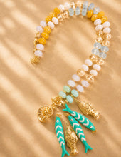 Load image into Gallery viewer, ••NEW•• POOL SIDE 🐚BEACH TREASURE CHARM NECKLACE
