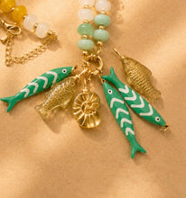 Load image into Gallery viewer, ••NEW•• POOL SIDE 🐚BEACH TREASURE CHARM NECKLACE
