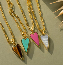 Load image into Gallery viewer, ••NEW•• DOUBLE SIDED 🩷RAVING HEART NECKLACE
