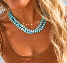 Load image into Gallery viewer, ••NEW•• TURQUOISE GEMSTONE ✨NECKLACE
