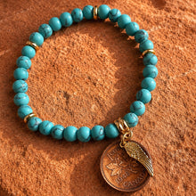 Load image into Gallery viewer, ••NEW•• LUCKY PENNY BRACELET ⚡️TURQUOISE
