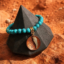 Load image into Gallery viewer, ••NEW•• LUCKY PENNY BRACELET ⚡️TURQUOISE
