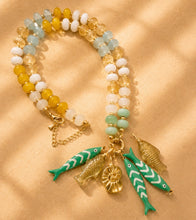 Load image into Gallery viewer, ••NEW•• POOL SIDE 🐚BEACH TREASURE CHARM NECKLACE
