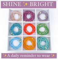 **TOP 20** SHINE BRIGHT ⫸ CRYSTAL  Layering Bracelets