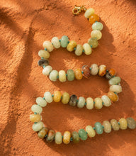 Load image into Gallery viewer, ••NEW•• AMAZONITE  BEADED CHAIN 🐚
