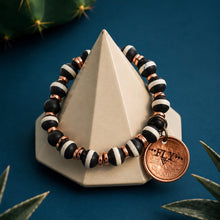 Load image into Gallery viewer, ••NEW•• FLY (forever• love• yourself) PENNY BRACELET
