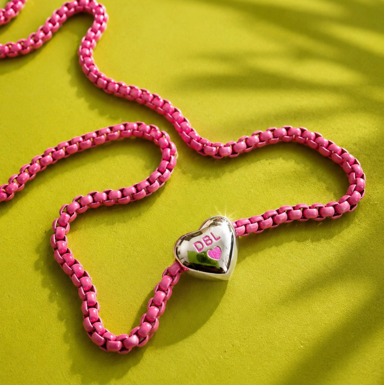 LAST ONE••SALE•• SILVER•• ELECTRIC LOVE 🖤HEART NECKLACE – DBL Shop