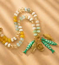 Load image into Gallery viewer, ••NEW•• POOL SIDE 🐚BEACH TREASURE CHARM NECKLACE
