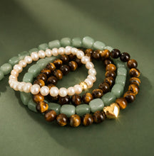 Load image into Gallery viewer, ••NEW•• TIGERS EYE⚡️RAVING HEART BRACELET
