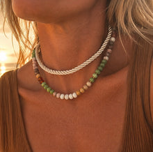 Load image into Gallery viewer, ••last one•• HARMONY ✨COOL GIRL GEMSTONE NECKLACE
