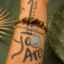 Load image into Gallery viewer, ••NEW•• DIMES FROM HEAVEN✨ SILVER PAPERCLIP✨ BRACELET
