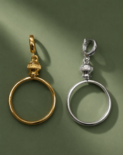 Load image into Gallery viewer, CHARM ONLY - DIME LOCKET  holder ( NO CHAIN)
