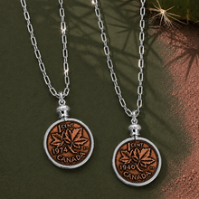 Load image into Gallery viewer, ••NEW•• **silver** PENNIES FROM HEAVEN ✨NECKLACE
