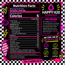 Load image into Gallery viewer, ••NEW•• BLOOD ORANGE CITRUS 🍊 ELECTROLYTES BY: HAPPY H2O

