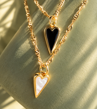 Load image into Gallery viewer, 🌵 **MINI** DOUBLE SIDED 🖤RAVING 🖤 HEART Necklace
