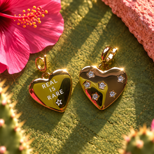 Load image into Gallery viewer, ••NEW•• REAL IS RARE ☀️HEART MANTRA NECKLACE (double sided)
