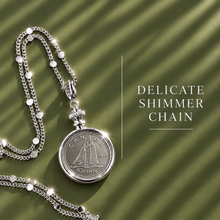 Load image into Gallery viewer, ••SILVER•• DIME 🖤LOCKET NECKLACE
