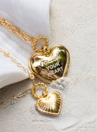 ⫸FOLLOW YOUR HEART XL ⫸ NECKLACE