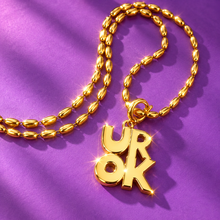 Load image into Gallery viewer, ••limited edition •• UR⚡️OK NECKLACE
