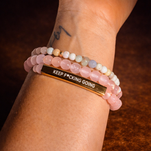 Load image into Gallery viewer, ••NEW••KEEP F*CKING GOING🖤 Mindset Mantra Bracelet

