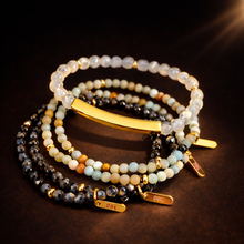 Load image into Gallery viewer, ••NEW••YOUR A GEM 💎   Gemstone Layering Bracelets **( 5 COLORS) **
