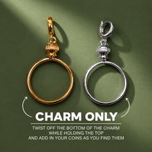 Load image into Gallery viewer, CHARM ONLY✨ DIME &amp; PENNY ✨ COIN LOCKET (NO CHAIN)
