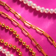 Load image into Gallery viewer, DBL⚡️PAPERCLIP ♥ NECKLACE
