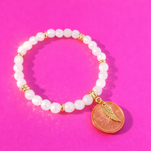 Load image into Gallery viewer, **NEW** PENNIES FROM HEAVEN 🪽•Angelic Moonstone Bracelet
