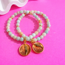 Load image into Gallery viewer, **NEW**  PENNIES FROM HEAVEN 🪽 OCEAN BREEZE AMAZONITE

