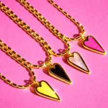 Load image into Gallery viewer, **MINI** DOUBLE SIDED 🖤HAPPY 🖤 HEART
