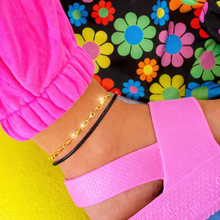 Load image into Gallery viewer, **NEW**  ANKLET •• DARE TO SHINE ✨ GOLDEN SHIMMER
