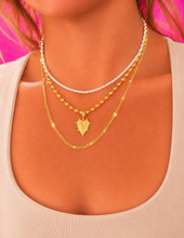 Load image into Gallery viewer, **LAST ONE**THE UNIVERSE HAS MY BACK 🧡HEART NECKLACE (double sided)
