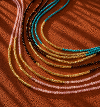 Load image into Gallery viewer, ••NEW•• DELICATE GEMSTONE•• COOL GIRL•• LAYERING NECKLACE
