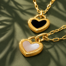 Load image into Gallery viewer, ••last one•• MINI  ♥ OG  HEART ♥ NECKLACE ** (double sided) **
