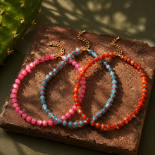 Load image into Gallery viewer, ••NEW•• CANDY CRUSH 🍭BEADED GEMSTONE NECKLACES
