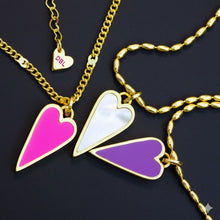 Load image into Gallery viewer, HAPPY HEARTS 🖤DOUBLE SIDED💕GOLD
