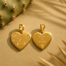 Load image into Gallery viewer, ••NEW•• REAL IS RARE ☀️HEART PENDANT
