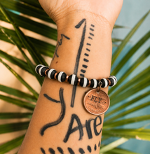 Load image into Gallery viewer, ••NEW•• FLY (forever• love• yourself) PENNY BRACELET

