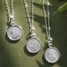 Load image into Gallery viewer, ••NEW•• DIMES FROM HEAVEN NECKLACE ♥  (gold &amp; silver)
