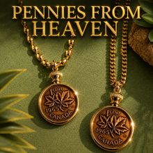 Load image into Gallery viewer, **NEW** DBL PENNIES FROM HEAVEN 🪽NECKLACE
