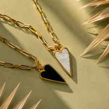 Load image into Gallery viewer, ••NEW•• DOUBLE SIDED 🩷RAVING HEART NECKLACE
