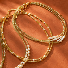 Load image into Gallery viewer, ••NEW•• GOOD LUCK - DELICATE GEMSTONE  LAYERING NECKLACES
