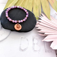 Load image into Gallery viewer, **NEW** LUCKY PENNY BRACELET♥ - PURPLE PLUM
