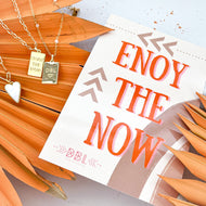 ENJOY THE NOW ⫸ MANTRA ⫸Necklace