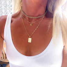 Load image into Gallery viewer, DBL GOLD DELICATE HEART ⫸Necklace- Dream•Believe•Live

