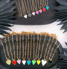 Load image into Gallery viewer, **TOP 10** SELF LOVE 🩷 WILD AT HEART♥ ⫸ NECKLACE ♥all colors
