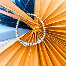 Load image into Gallery viewer, F😃CK IT  ⫸ Letter Bracelets
