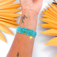 DBL SHINE BRIGHT ⫸ CRYSTAL LAYERING BRACELETS