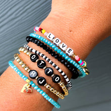 Load image into Gallery viewer, CUSTOM ⫸ NAME or WORD ⫸ Letter Bracelets

