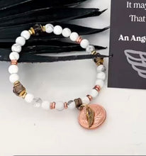 Load image into Gallery viewer, PENNIES FROM HEAVEN ✨ ⫸ WHITE HOWLITE ⫸Bracelet
